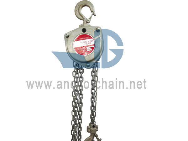 Aluminium kettingtakel