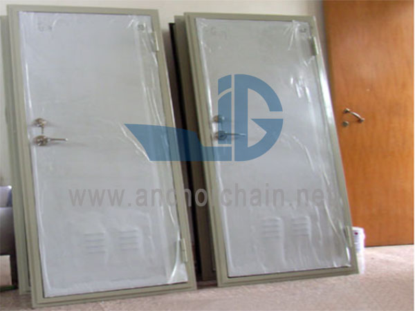 Aluminium cabine holle deur