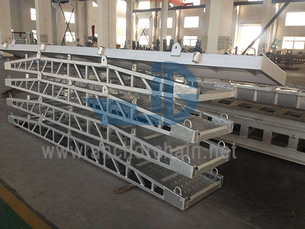 Aluminium loopplank (type bocht)