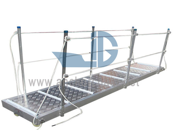 Aluminium loopplank (plat type)