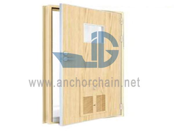 Aluminium holle deur