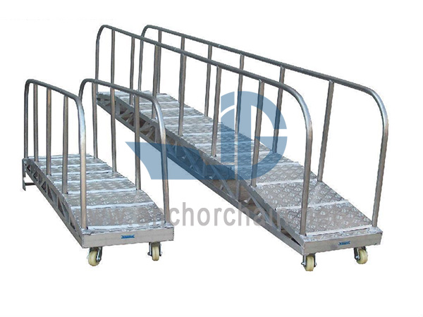 Aluminium werfladder (bochttype)
