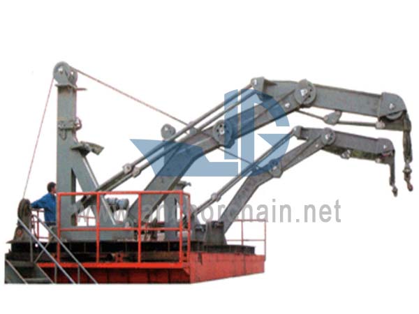Drijfstangtype Davit