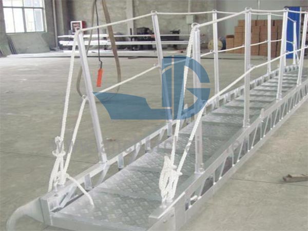 Gangpad van plat type aluminium: