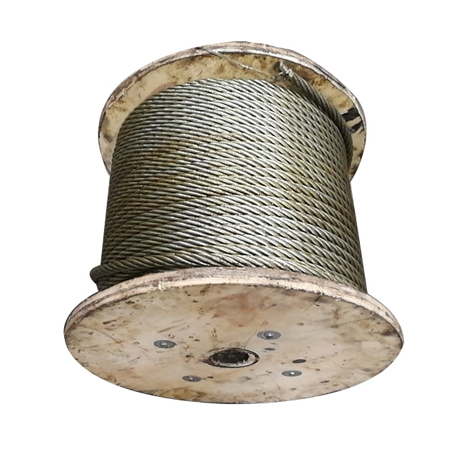 Gegalvaniseerd staaldraad 6x36WS+IWRC (6x36WS+FC)