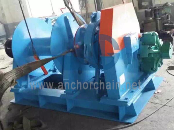 Hydraulische gecombineerde ankerlier