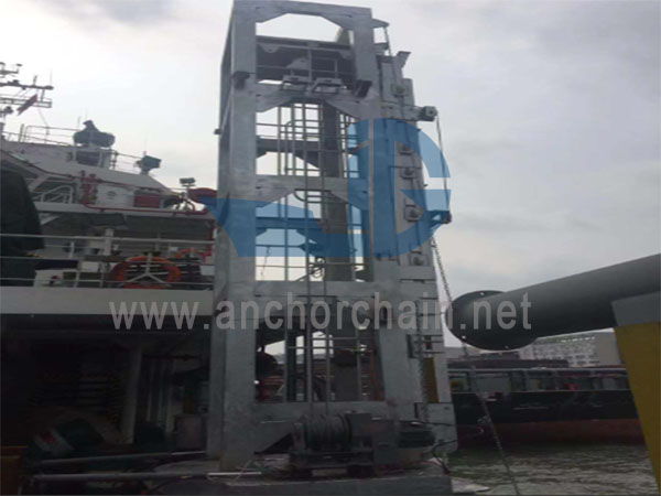 Hydraulische Telescopische Roterende Schip Aluminium Werf Ladder