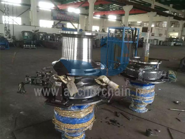 Hydraulische verticale afmeerkaapstander