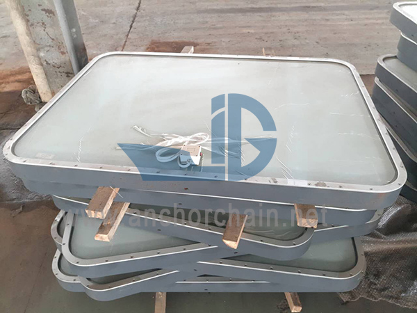 Marine aluminium rechthoekig raam met elektrisch verwarmingsglas