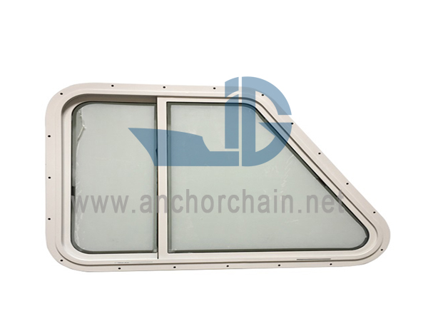 Maritiem aluminium trapeziumvormig raam