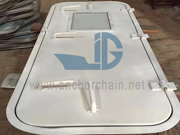 Marine enkelbladige aluminium weerbestendige deur