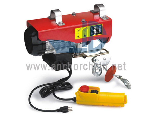 Mini elektrische takel