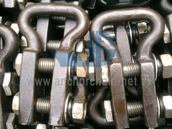 Mijnbouw hijsbeugel type kettingschakelconnector: