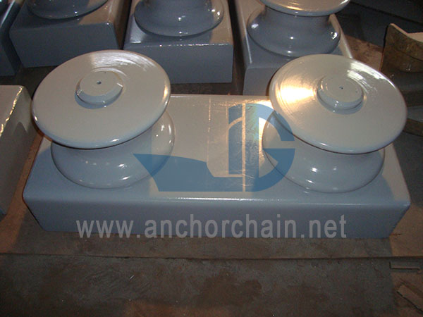 Open type kabelgeleider met twee rollen