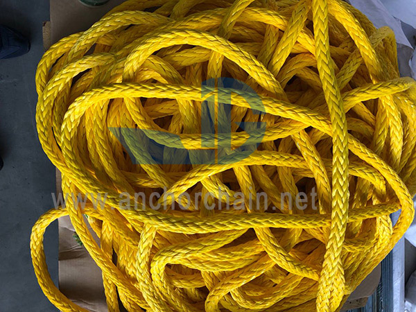 Gemengd touw van polyester en polypropyleen