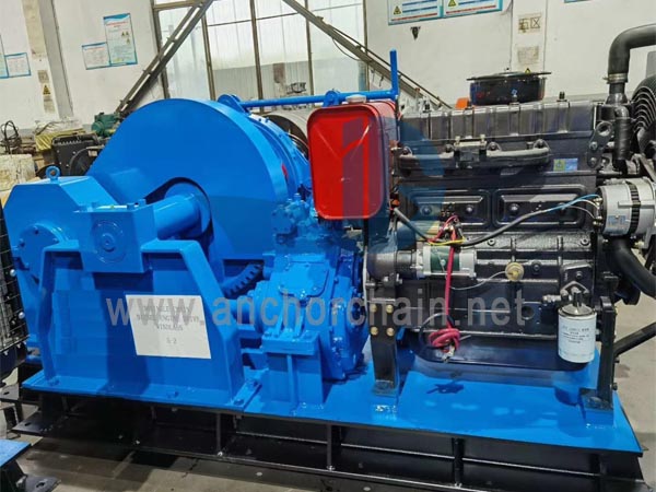 Enkel type diesel ankerlier
