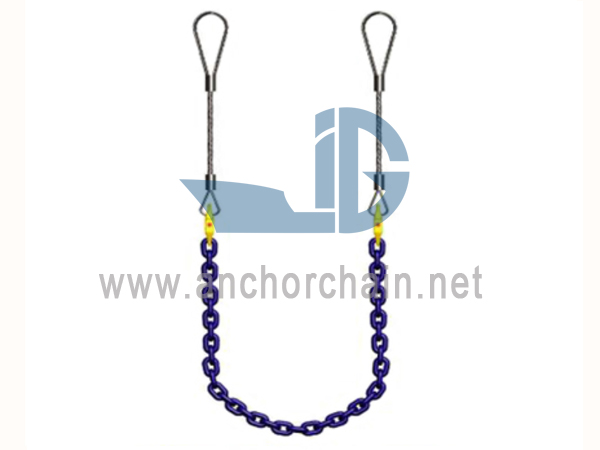 Stalen plaat hijsketting sling